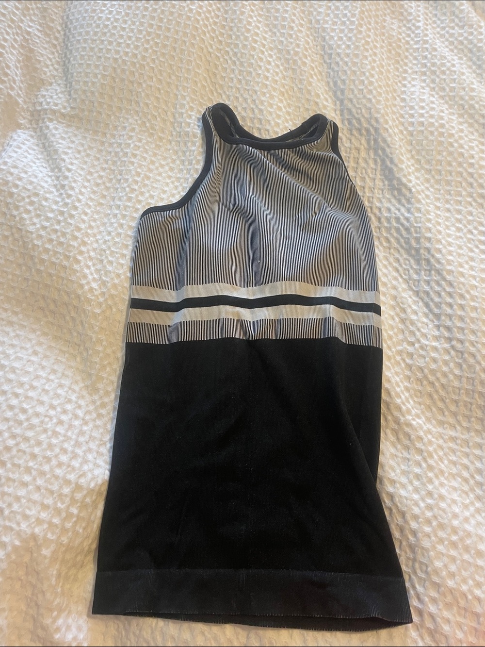 Women’s Black and Gray Tank Top